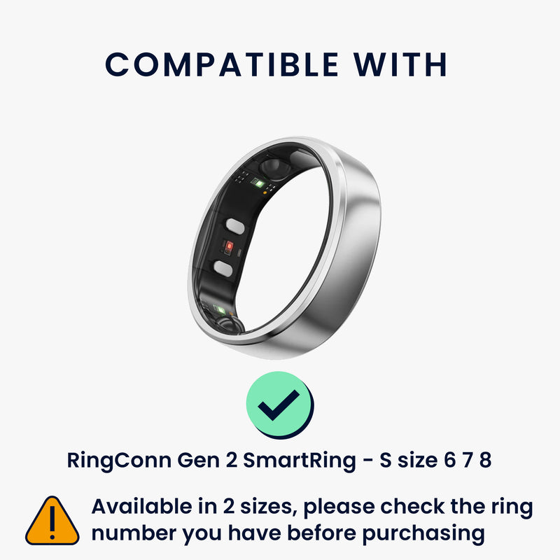 kwmobile Smart Ring Protector kompatibel mit RingConn Gen 2 SmartRing Hülle Weiches Case Schutzhülle