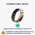 kwmobile 8x Smart Ring Protector kompatibel mit RingConn Gen 2 SmartRing Hülle Schutzhülle