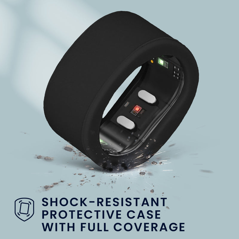 kwmobile 8x Smart Ring Protector kompatibel mit RingConn Gen 2 SmartRing Hülle Schutzhülle