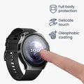 kwmobile Glas Hülle für Huawei Watch 5 46mm Schutzhülle Fullbody Fitnesstracker Case Set
