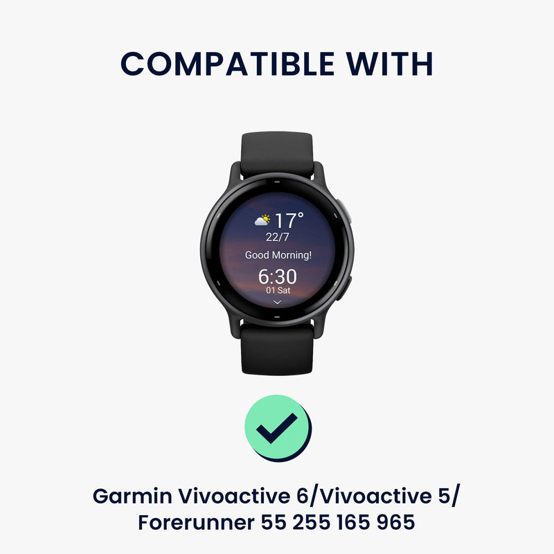 kwmobile USB Ladegerät kompatibel mit Garmin Vivoactive 6 / Vivoactive 5 / Forerunner 55 255 165 965 USB Kabel Charger Stand Smart Watch Ladestation Ladekabel mit Standfunktion