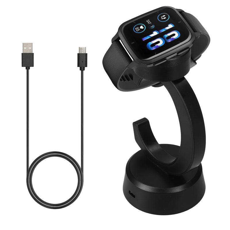 Ladegerät für Garmin Venu Sq 2 Music / Sq 2 / Vivoactive 6 / Vivoactive 5 mit Standfunktion