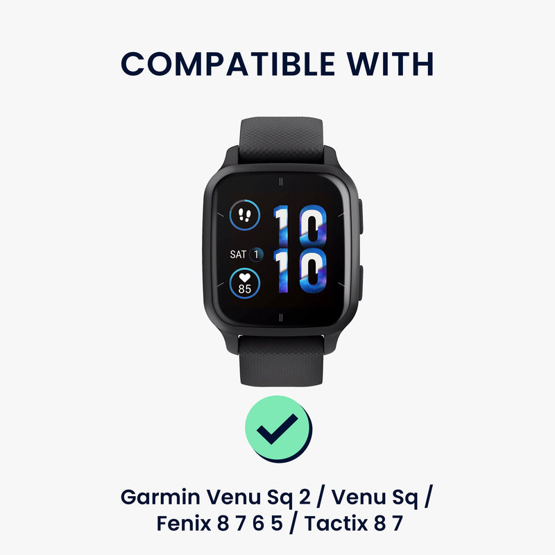 Ladegerät für Garmin Venu Sq 2 Music / Sq 2 / Vivoactive 6 / Vivoactive 5 mit Standfunktion