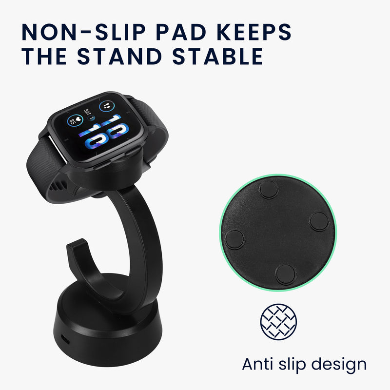 Ladegerät für Garmin Venu Sq 2 Music / Sq 2 / Vivoactive 6 / Vivoactive 5 mit Standfunktion