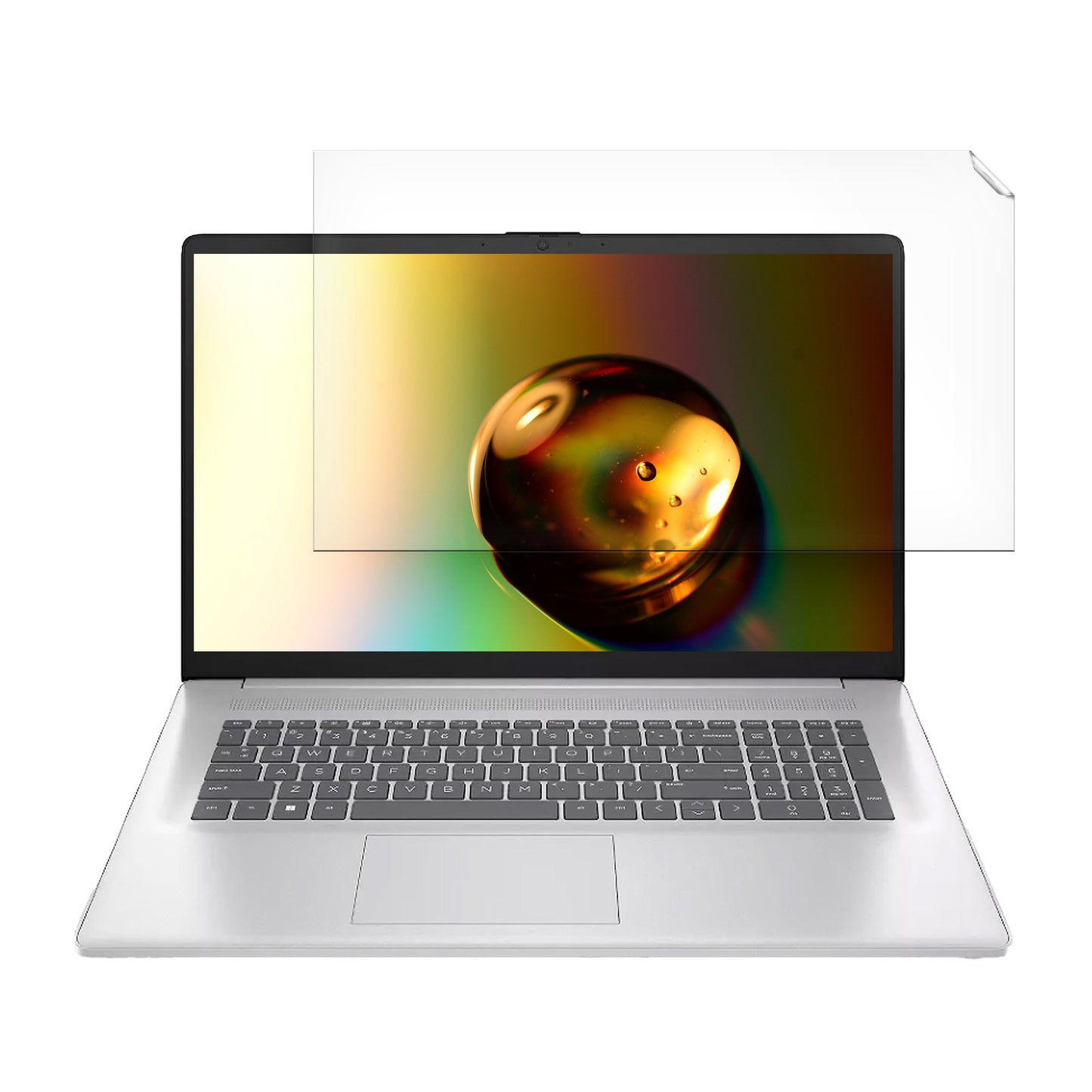 Displayschutzfolie kompatibel mit HP Windows11 HD+ 17.3" (9R3L8EA)