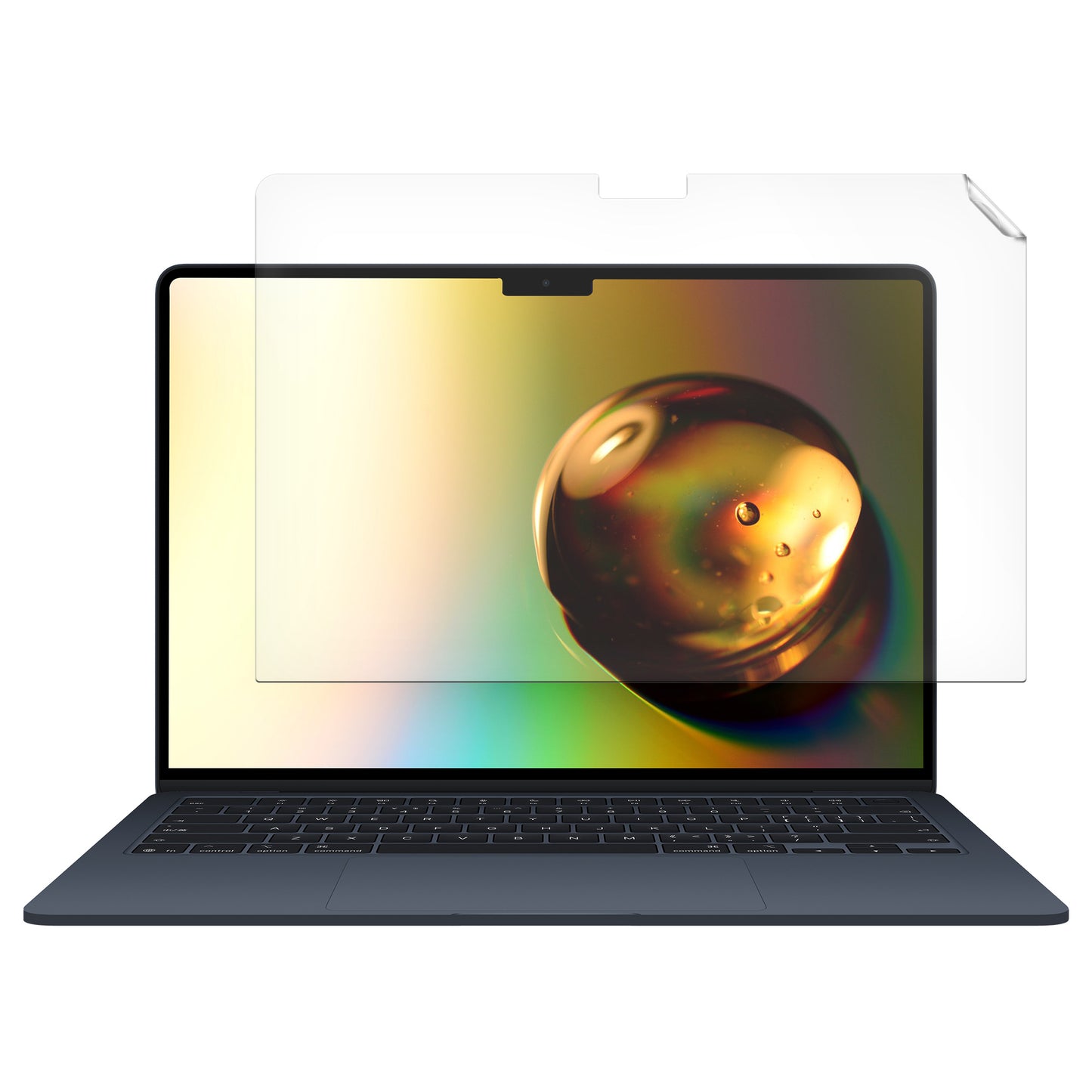 Displayschutzfolie kompatibel mit Apple Macbook Air 13 M4 2025 A3240