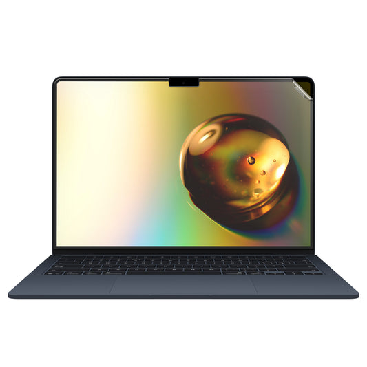 kwmobile Schutzfolie für Apple Macbook Air 15 M4 2025 A3241 Folie - Laptop Folie - Displayschutz matt - Displayschutzfolie Displayfolie entspiegelt - Laptop Schutz Zubehör Transparent  