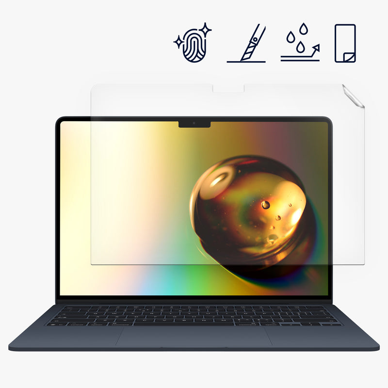 Displayschutzfolie kompatibel mit Apple Macbook Air 15 M4 2025 A3241