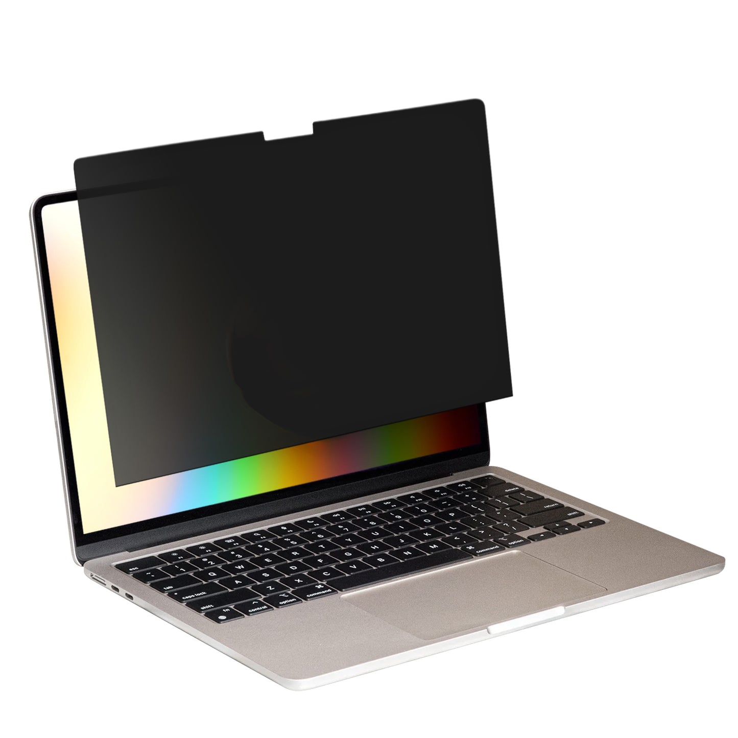 kwmobile Sichtschutzfolie für Apple Macbook Air 13 M4 2025 A3240 Folie - Blickschutzfolie Privacy Screen - Laptop Folie - Anti Spy Folie - Laptop Schutz