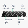 Tastaturschutz für Apple Macbook Pro 16.2 2024 M4 A3403 / A3186 Russisch