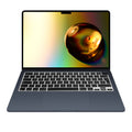 Silikon Tastaturschutz QWERTY (Italienisch) kompatibel mit Apple Macbook Air 13 M4 2025 A3240