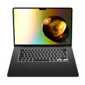 Silikon Tastaturschutz QWERTY (Italienisch) kompatibel mit Apple Macbook Pro 16.2 2024 M4 A3403 / A3186
