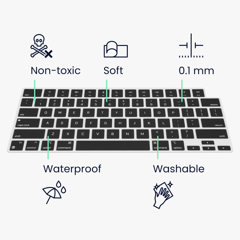 Tastaturschutz für Apple Macbook Air 15 M4 2025 A3241