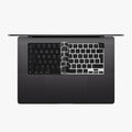 Silikon Tastaturschutz QWERTY (Spanien) kompatibel mit Apple Macbook Pro 16.2 2024 M4 A3403 / A3186
