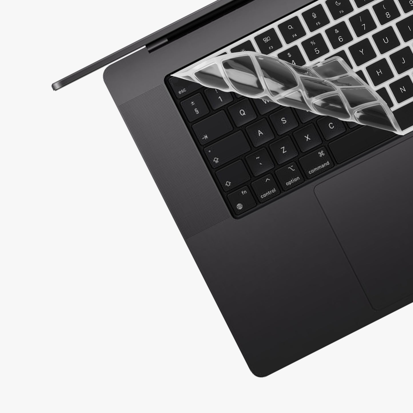 Silikon Tastaturschutz QWERTY (Spanien) kompatibel mit Apple Macbook Pro 16.2 2024 M4 A3403 / A3186