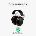 2x Samt Ohrpolster für 3M WorkTunes
