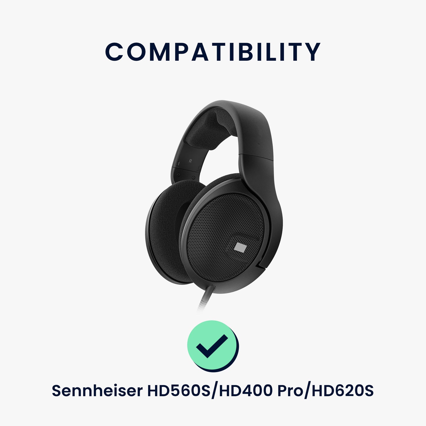 2x Ohrpolster für Sennheiser HD560S / HD400 Pro / HD620S