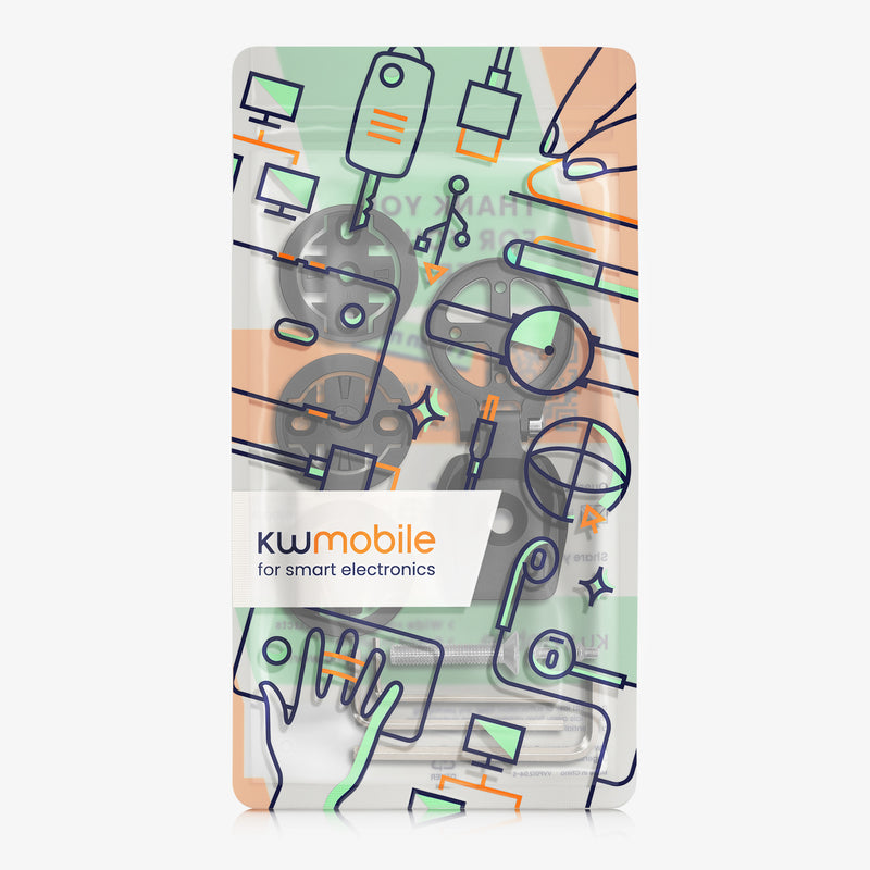 kwmobile Halterung kompatibel mit Garmin Edge / Bryton Rider / Wahoo Mount - Fahrrad Halterung - Fahrradhalterung Vorbau für Fahrradcomputer