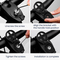 kwmobile Halterung kompatibel mit Garmin Edge / Bryton Rider / Wahoo Mount - Fahrrad Halterung - Fahrradhalterung Vorbau für Fahrradcomputer