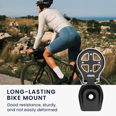 kwmobile Halterung kompatibel mit Garmin Edge / Bryton Rider / Wahoo Mount - Fahrrad Halterung - Fahrradhalterung