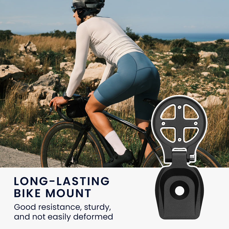 kwmobile Halterung kompatibel mit Garmin Edge / Bryton Rider / Wahoo Mount - Fahrrad Halterung - Fahrradhalterung Vorbau für Fahrradcomputer