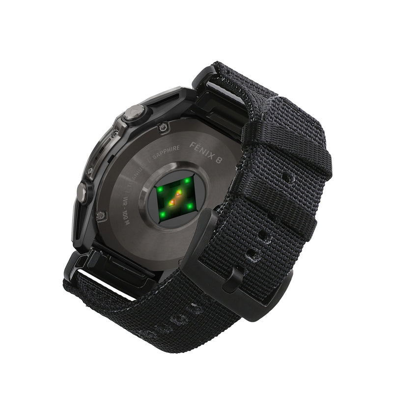 kwmobile Ersatzarmband kompatibel mit Garmin 26mm Fenix 8 51mm / Instinct 50mm / Fenix 7X / Fenix 6X Armband