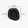 kwmobile Ohr Polster für Corsair Void v2 / Void Elite Surround / Void Pro - Ersatz Ohrpolster - Kopfhörer Ersatzteile - Kopfhörer Ersatzpolster für Over Ear Headphones