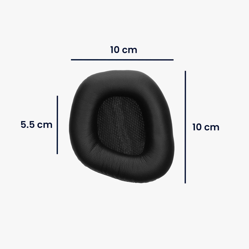 kwmobile Ohr Polster für Corsair Void v2 / Void Elite Surround / Void Pro - Ersatz Ohrpolster - Kopfhörer Ersatzteile - Kopfhörer Ersatzpolster für Over Ear Headphones