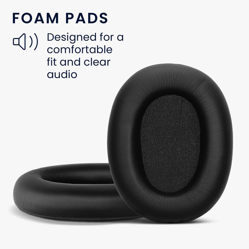 kwmobile Ohr Polster für Sony WH-1000XM6 Ohrpolster Ersatz Kopfhörer Ersatzteile Over Ear Headphones