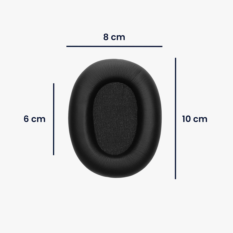 kwmobile Ohr Polster für Sony WH-1000XM6 Ohrpolster Ersatz Kopfhörer Ersatzteile Over Ear Headphones