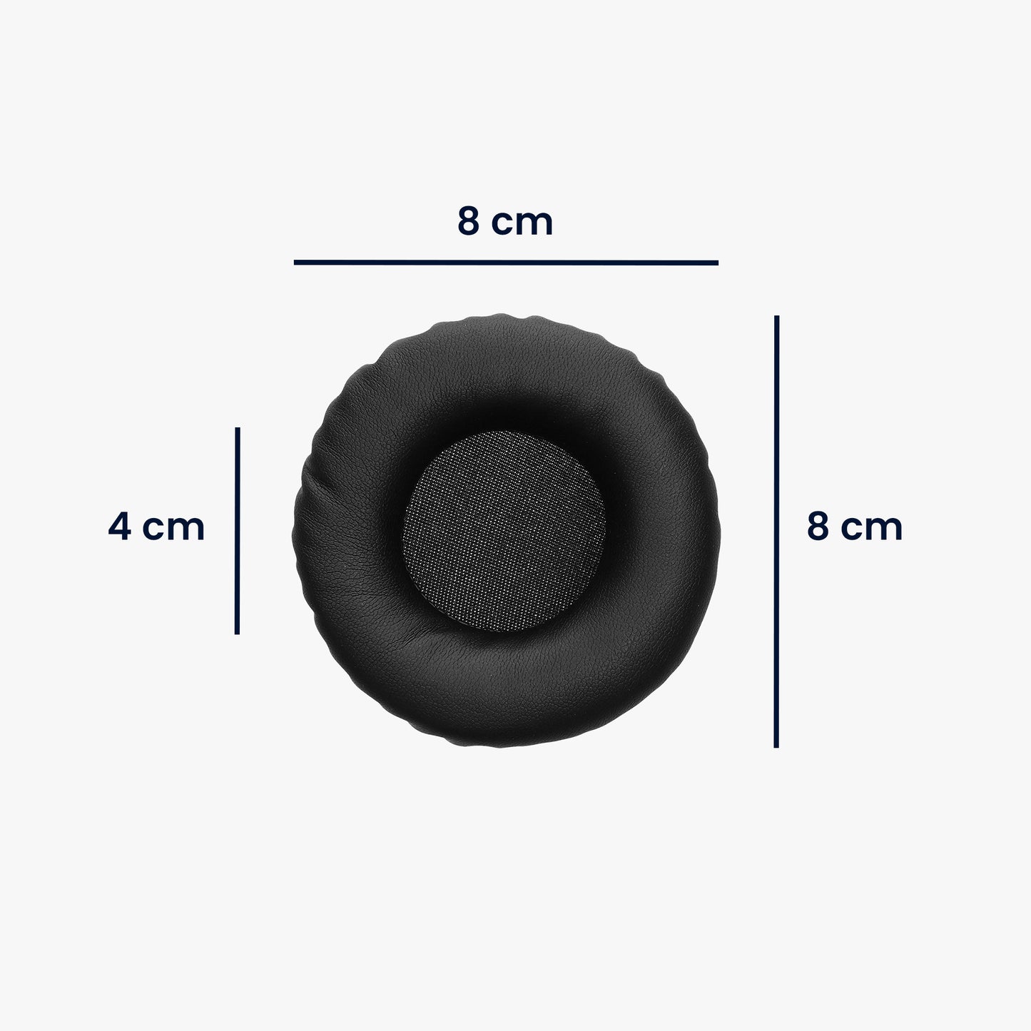kwmobile Ohr Polster für Pioneer DJ HDJ-CUE1 Ohrpolster Ersatz Kopfhörer Ersatzteile Kopfhörer Ersatzpolster Over Ear Headphones
