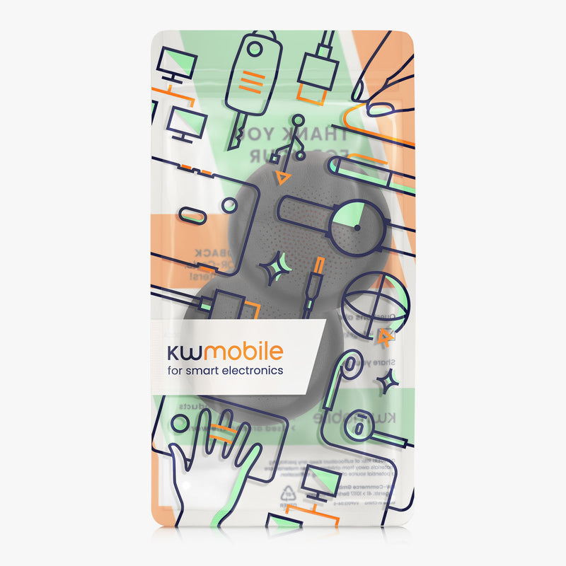 kwmobile Ohr Polster für Yealink BH70 / WH64 Ohrpolster Ersatz Ohrpolster Kopfhörer Ersatzteile Kopfhörer Ersatzpolster Over Ear Headphones