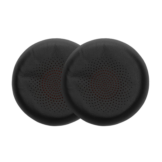 kwmobile 2x Ohr Polster für Yealink BH70 / WH64 Ohrpolster - Ersatz Ohrpolster - Kopfhörer Ersatzteile - Kopfhörer Ersatzpolster für Over Ear Headphones Schwarz  
