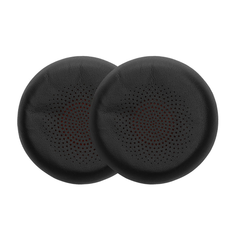 kwmobile 2x Ohr Polster für Yealink BH70 / WH64 Ohrpolster - Ersatz Ohrpolster - Kopfhörer Ersatzteile - Kopfhörer Ersatzpolster für Over Ear Headphones Schwarz  