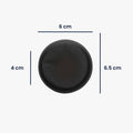 kwmobile Ohr Polster für Yealink BH70 / WH64 Ohrpolster Ersatz Ohrpolster Kopfhörer Ersatzteile Kopfhörer Ersatzpolster Over Ear Headphones