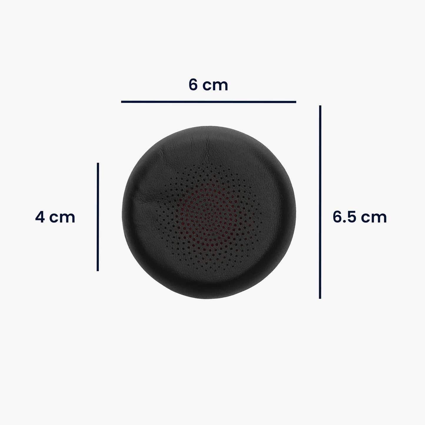 kwmobile Ohr Polster für Yealink BH70 / WH64 Ohrpolster Ersatz Ohrpolster Kopfhörer Ersatzteile Kopfhörer Ersatzpolster Over Ear Headphones
