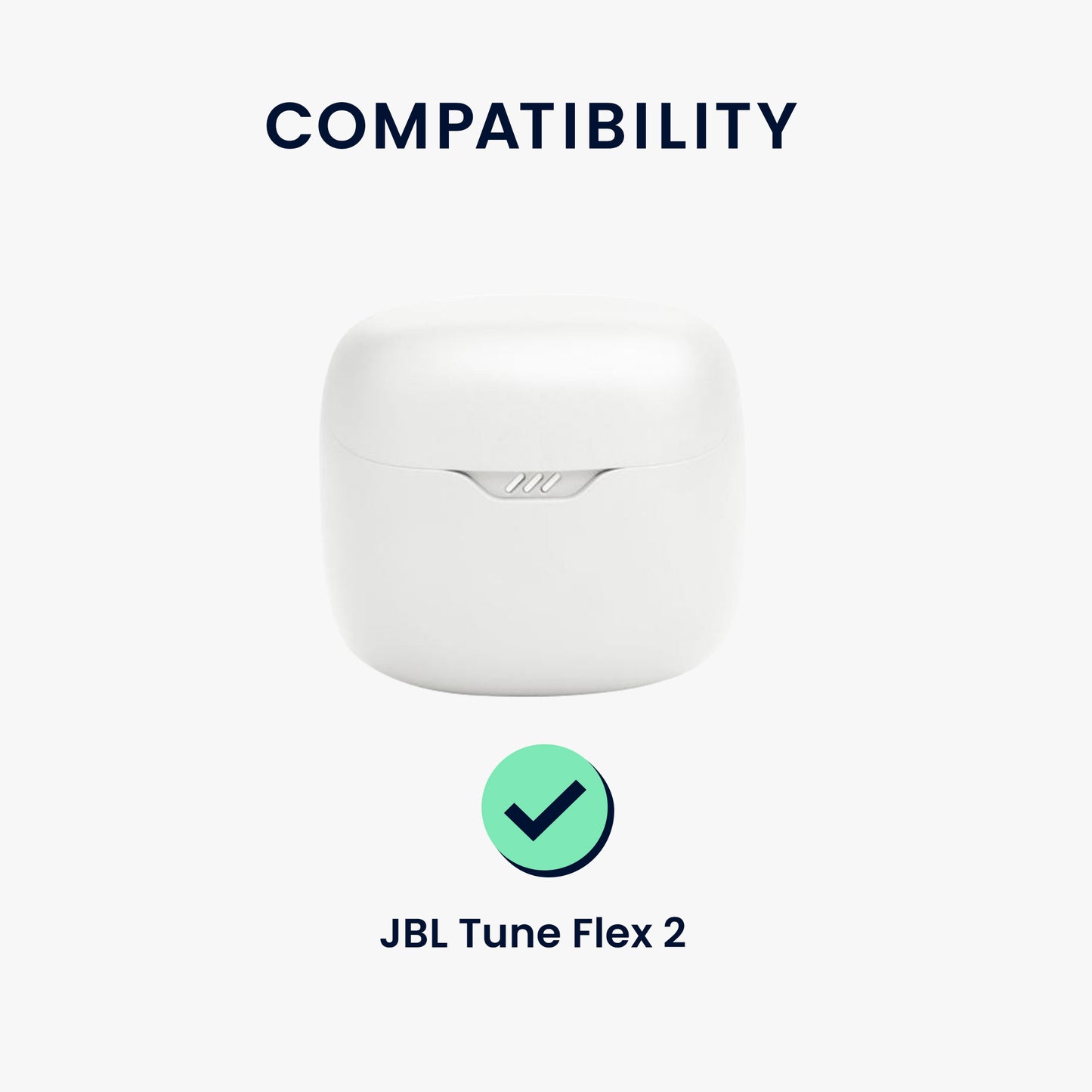 kwmobile Hülle kompatibel mit JBL Tune Flex 2 Kopfhörer Case TPU Cover Schutzhülle