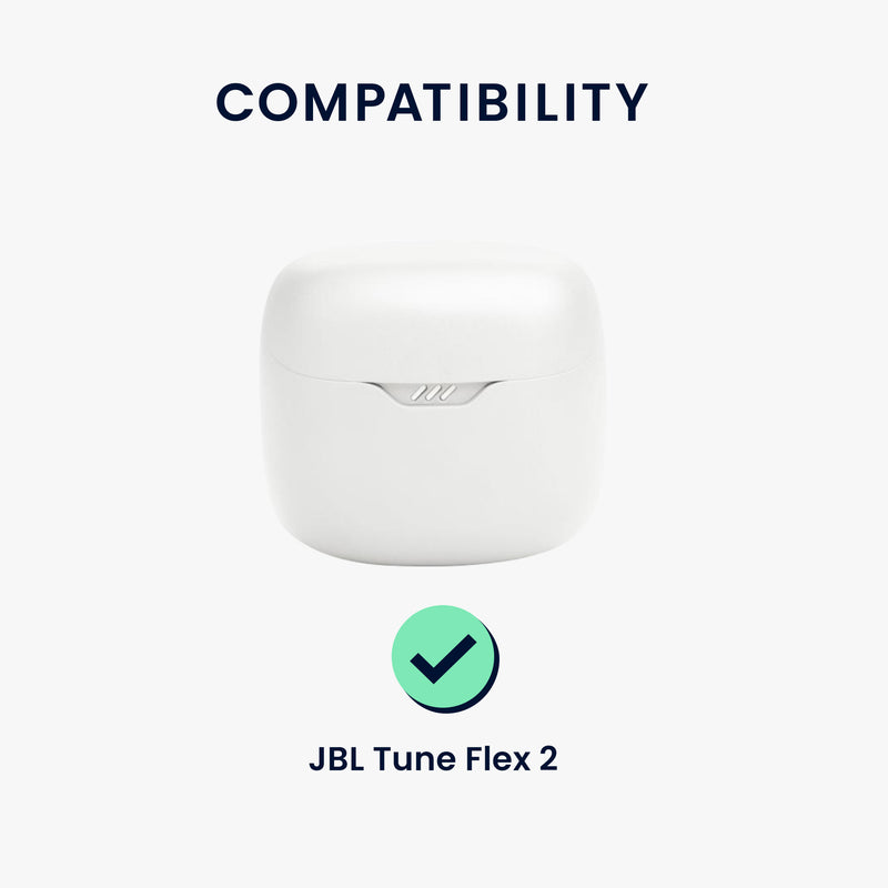 kwmobile Hülle kompatibel mit JBL Tune Flex 2 Kopfhörer Case TPU Cover Schutzhülle