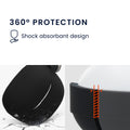kwmobile Hülle kompatibel mit JBL Tune Flex 2 Kopfhörer Case TPU Cover Schutzhülle