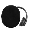 kwmobile Hülle kompatibel mit Anker Soundcore Q20i Tasche - Case für Headset aus robustem Cord und Neopren Stoff - Schwarz Schwarz  