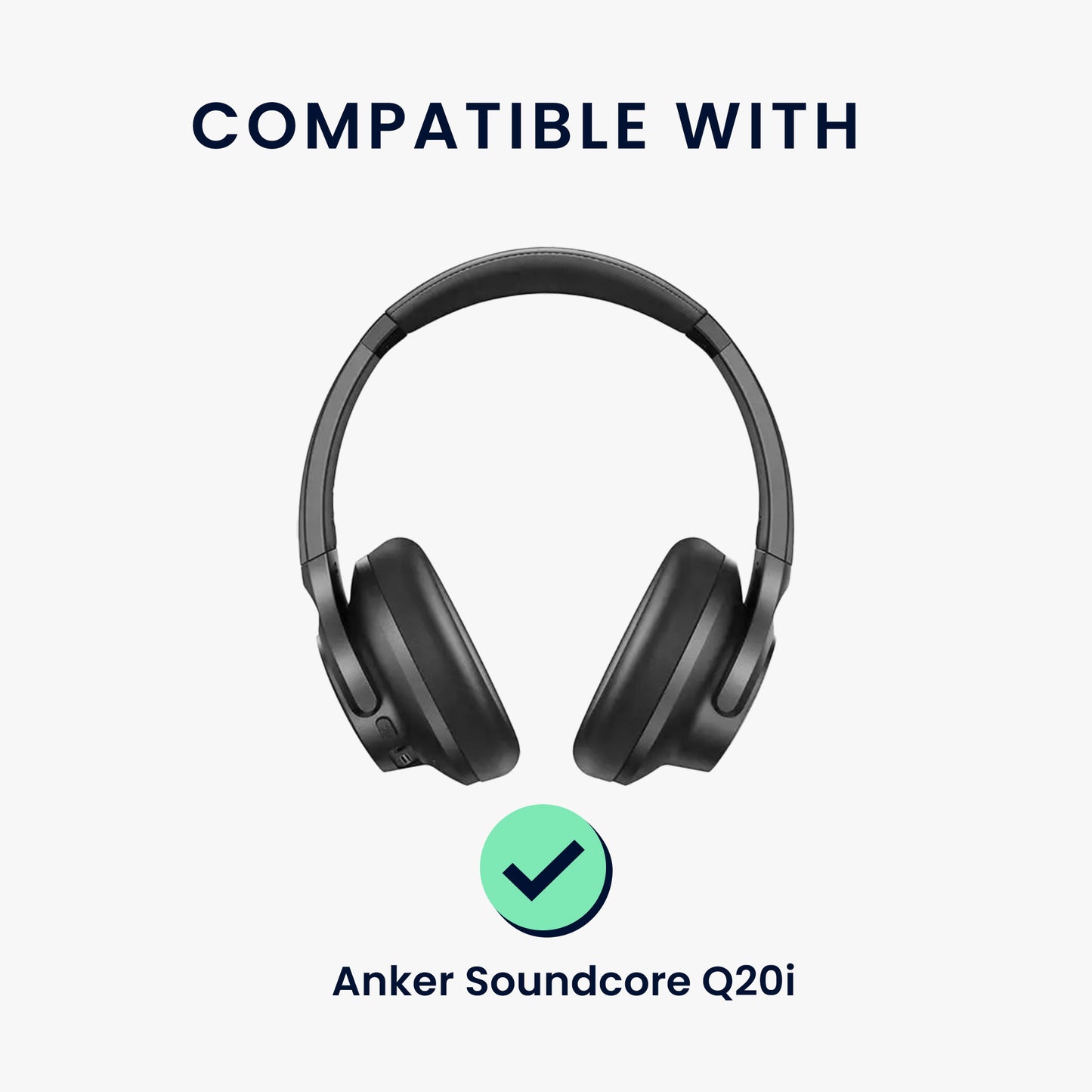 kwmobile Hülle kompatibel mit Anker Soundcore Q20i Tasche - Case für Headset aus robustem und Neopren Stoff