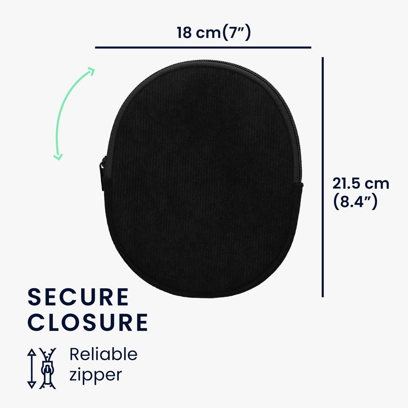 kwmobile Hülle kompatibel mit Anker Soundcore Q20i Tasche - Case für Headset aus robustem und Neopren Stoff
