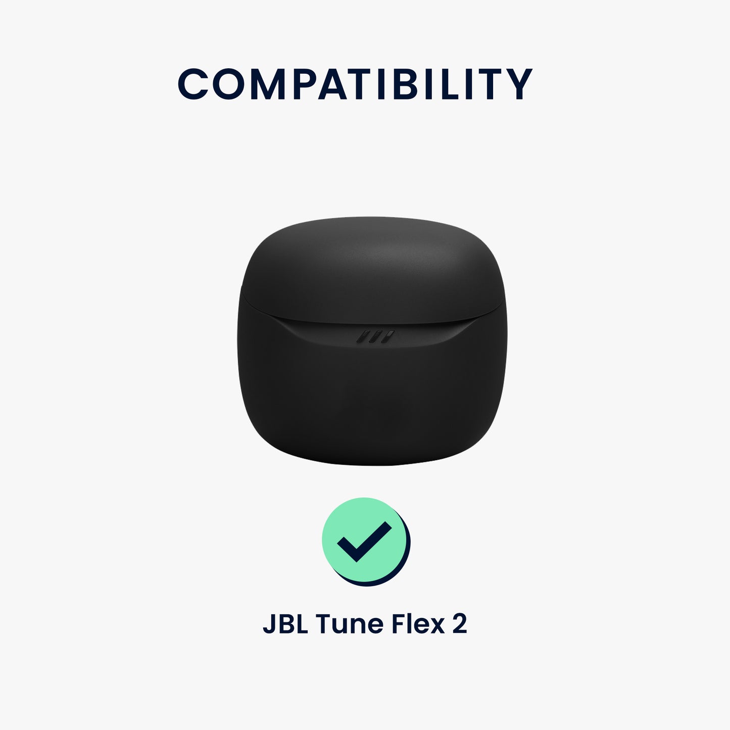 Silikon Hülle für JBL Tune Flex 2 Don't touch my Headphones Design