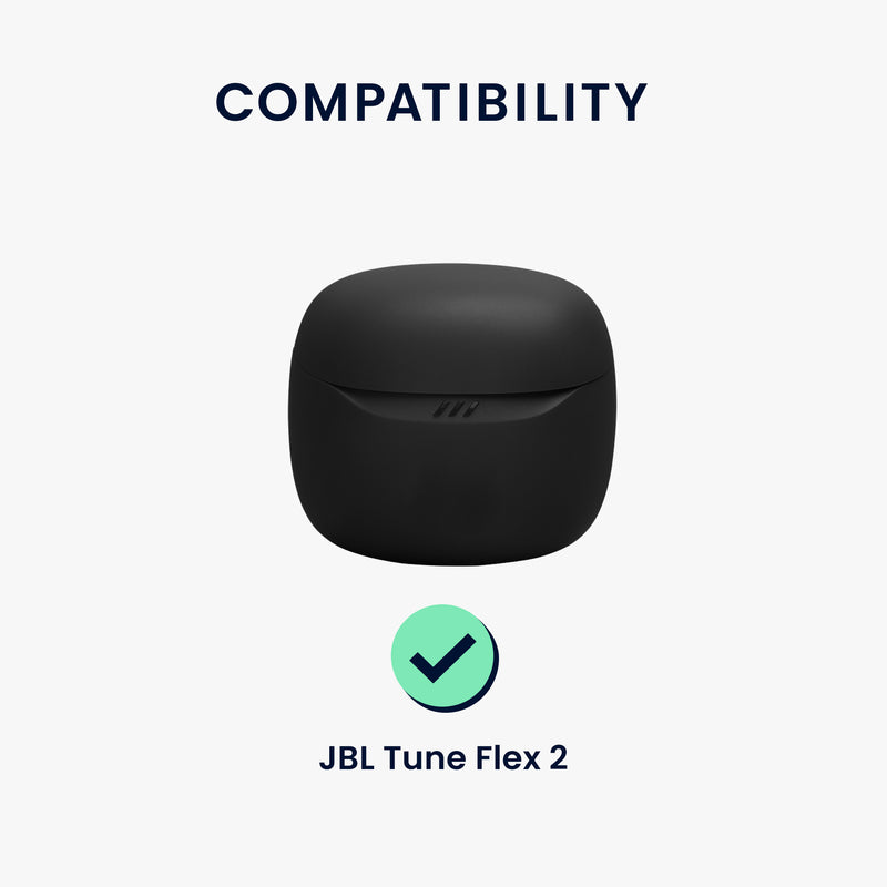 Silikon Hülle für JBL Tune Flex 2 Don't touch my Headphones Design