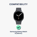 2x Displayschutzfolie für Samsung Galaxy Watch 8 (44mm)