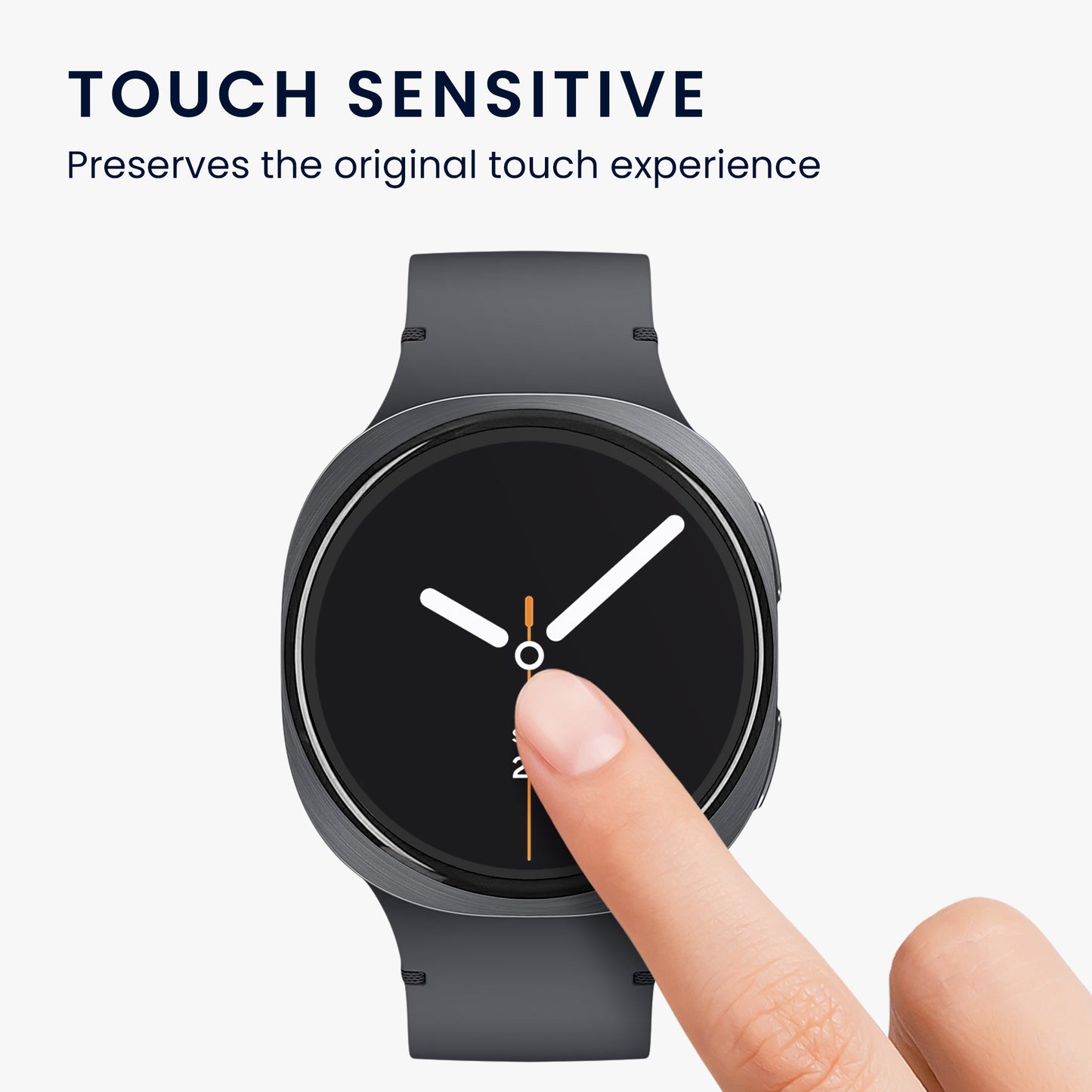 2x Displayschutzfolie für Samsung Galaxy Watch 8 (44mm)