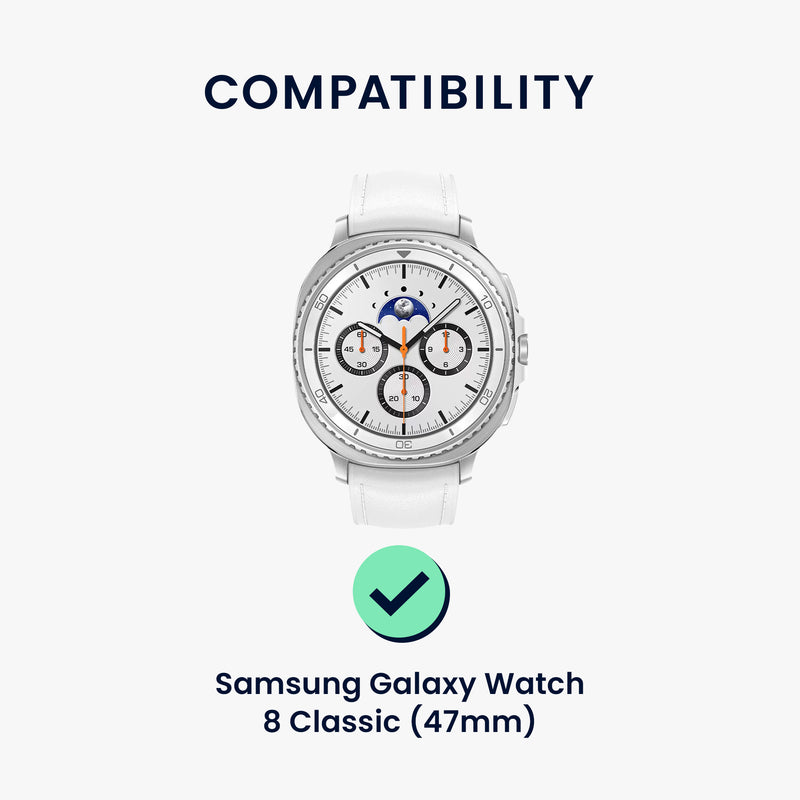 2x Displayschutzfolie für Samsung Galaxy Watch 8 Classic (47mm)