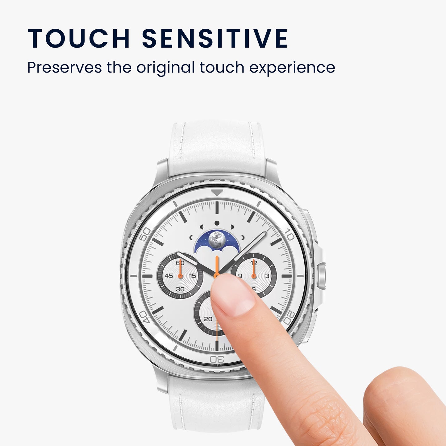 2x Displayschutzfolie für Samsung Galaxy Watch 8 Classic (47mm)
