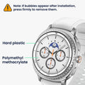 2x Displayschutzfolie für Samsung Galaxy Watch 8 Classic (47mm)