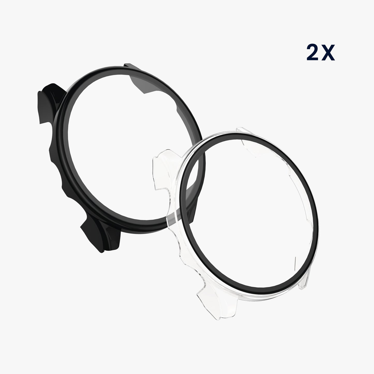 2x Hülle für Garmin Forerunner 970 47mm